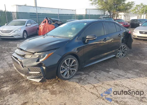 2021 Toyota Corolla Se из США, поврежденный, VIN 5YFS4MCE0MP069617